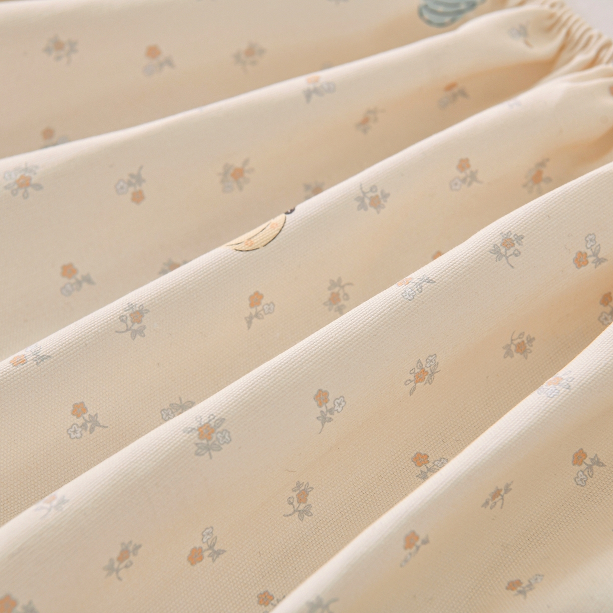 91家纺网 家纺一手货源 找家纺 悠米悠家 2026新款工艺款印花老粗布床笠单品床笠床笠单件凉席席子 浅禾南瓜记