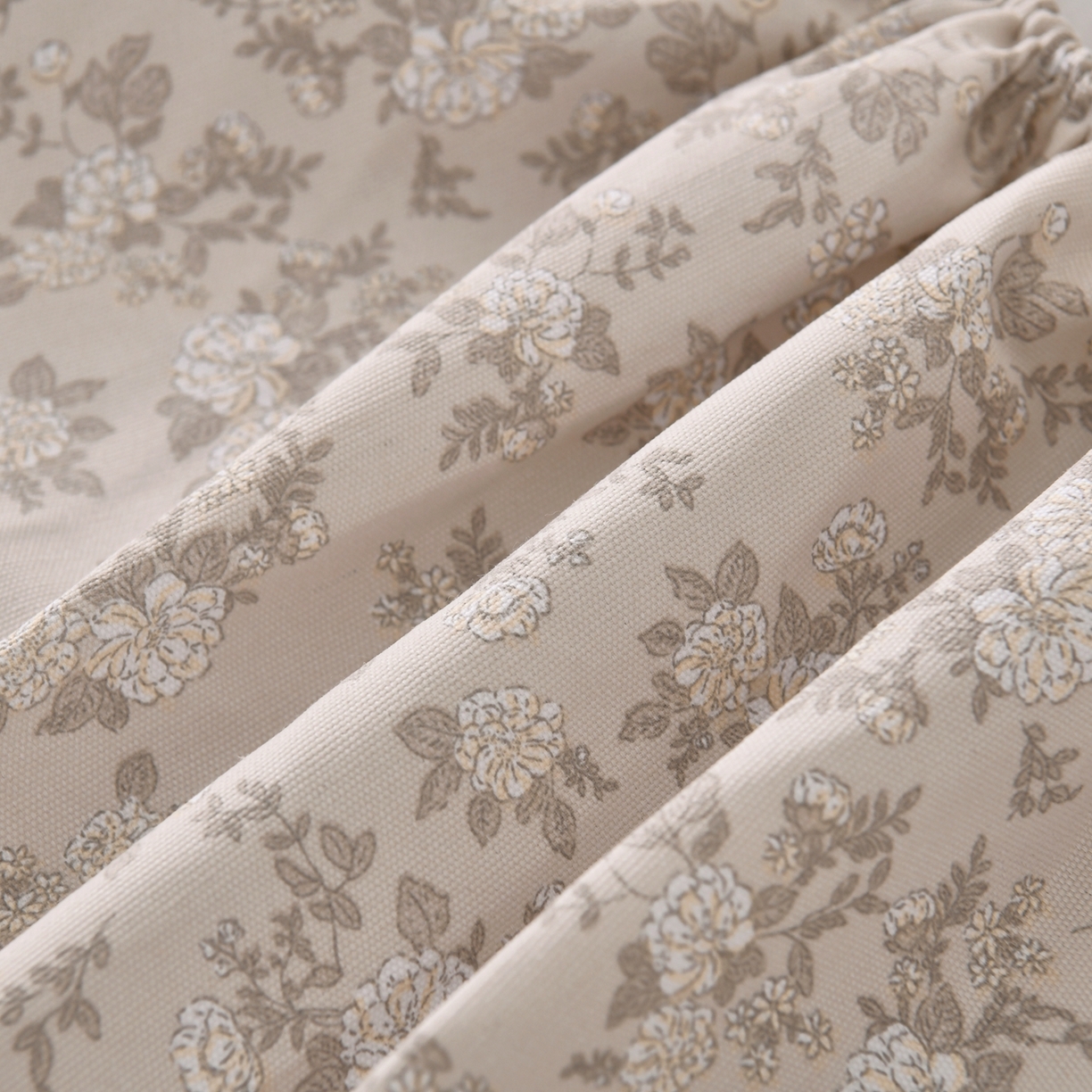 91家纺网 家纺一手货源 找家纺 悠米悠家 2026新款工艺款印花老粗布床笠单品床笠床笠单件凉席席子 森系小野菊