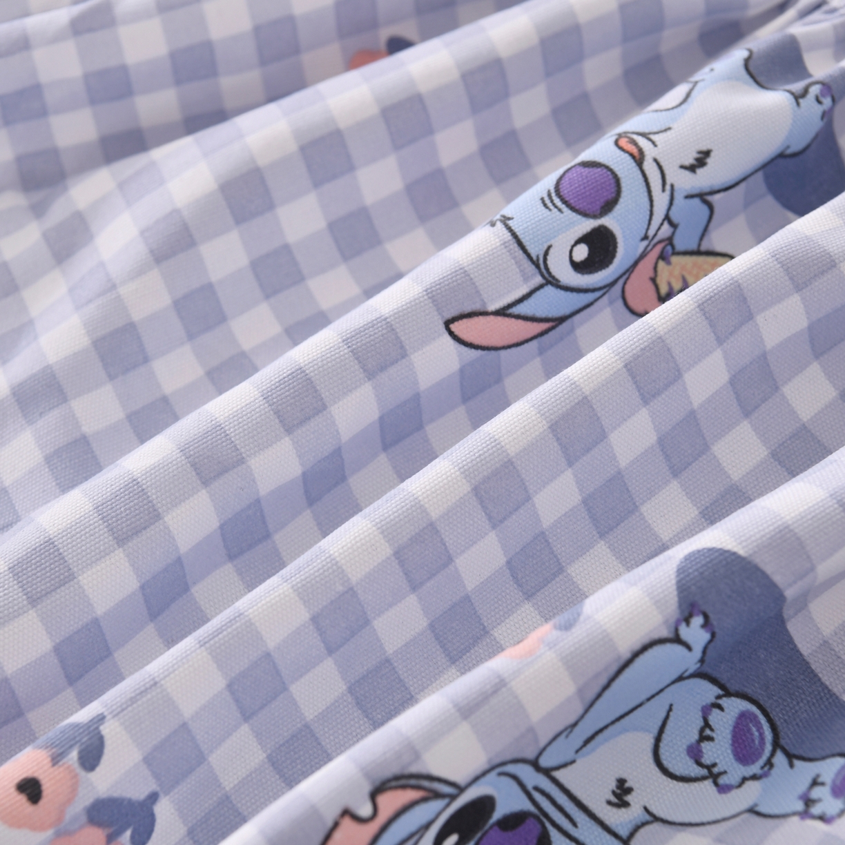 91家纺网 家纺一手货源 找家纺 悠米悠家 2026新款工艺款印花老粗布床笠单品床笠床笠单件凉席席子 格纹史迪日记