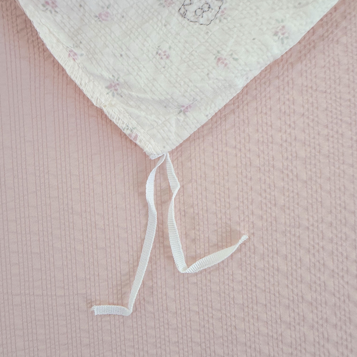 91家纺网 家纺一手货源 找家纺 悠米悠家 2026春夏新款高克重A类泡芙纱泡泡皱皱纱四件套 林间甜梦园-床单款