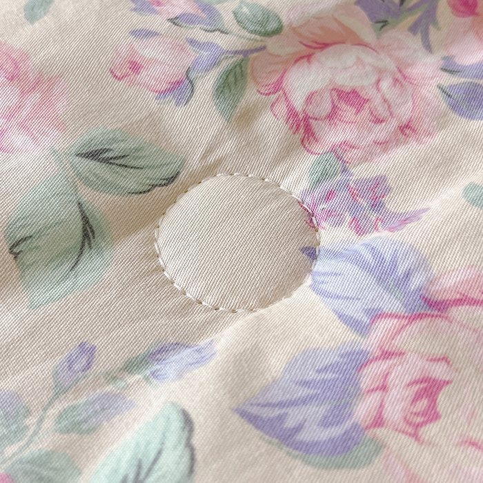 91家纺网 家纺一手货源 找家纺 梦依依 2026新款A类全棉豆豆绒大豆被冬被春秋被豆豆被子被芯 花森密语（粉）