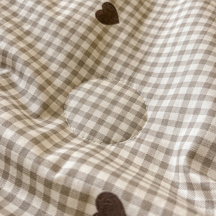 91家纺网 家纺一手货源 找家纺 梦依依 2026新款A类全棉豆豆绒大豆被冬被春秋被豆豆被子被芯 守护爱心