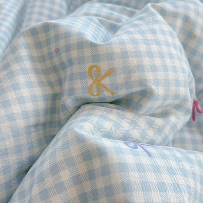 91家纺网 家纺一手货源 找家纺 梦依依 2026新款A类全棉豆豆绒大豆被冬被春秋被豆豆被子被芯 夏日恋格-兰