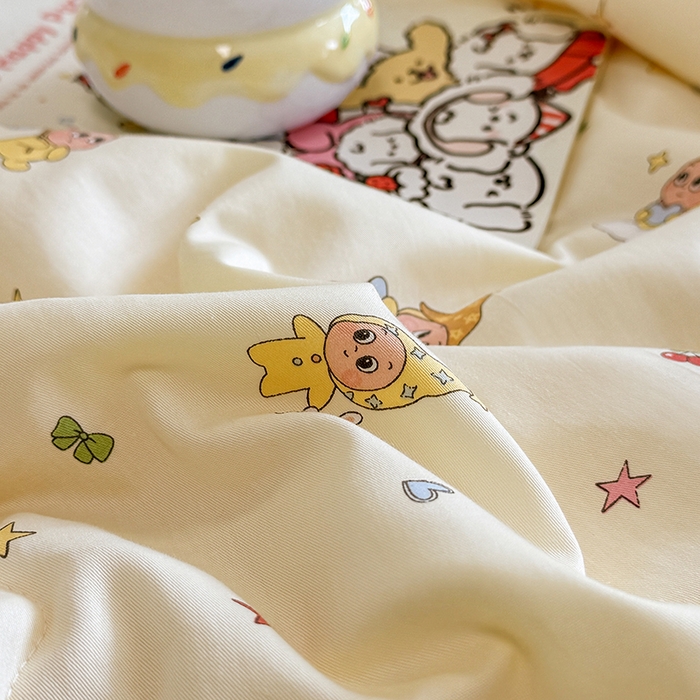 91家纺网 家纺一手货源 找家纺 （总）梦依依 2026新款柔软舒适A类全棉豆豆被夏被春秋被子被芯