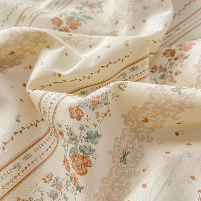 91家纺网 家纺一手货源 找家纺 梦依依 2026新款柔软舒适A类全棉豆豆被夏被春秋被子被芯 秋日玫瑰