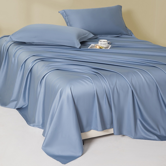 91家纺网 家纺一手货源 找家纺 （总）佑金甜 2026新款A类60支新疆长绒棉纯棉床单系列单品床单床单单件