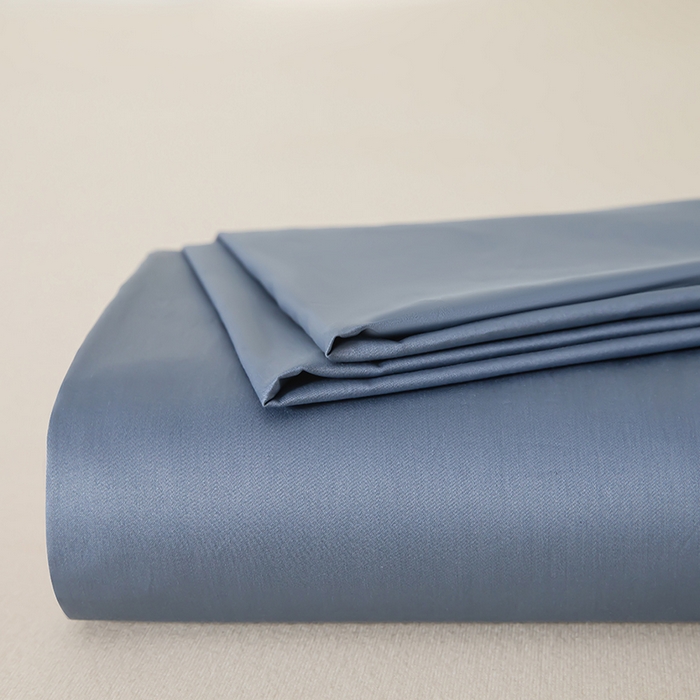 91家纺网 家纺一手货源 找家纺 佑金甜 2026新款A类60支新疆长绒棉纯棉床单系列单品床单床单单件 宝石蓝