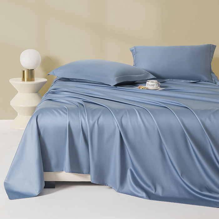 91家纺网 家纺一手货源 找家纺 （总）佑金甜 2026新款A类60支新疆长绒棉纯棉床单系列单品床单床单单件