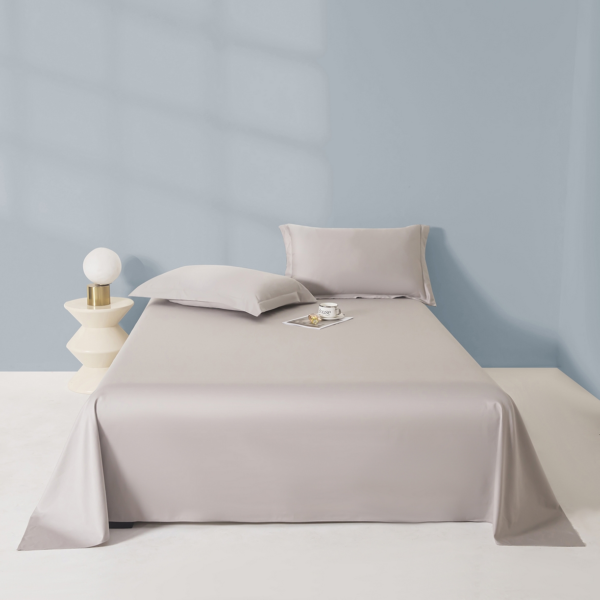 91家纺网 家纺一手货源 找家纺 （总）佑金甜 2026新款A类60支新疆长绒棉纯棉床单系列单品床单床单单件