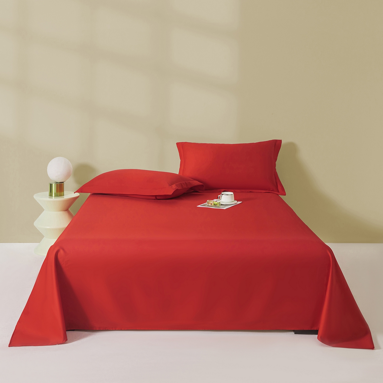 91家纺网 家纺一手货源 找家纺 （总）佑金甜 2026新款A类60支新疆长绒棉纯棉床单系列单品床单床单单件