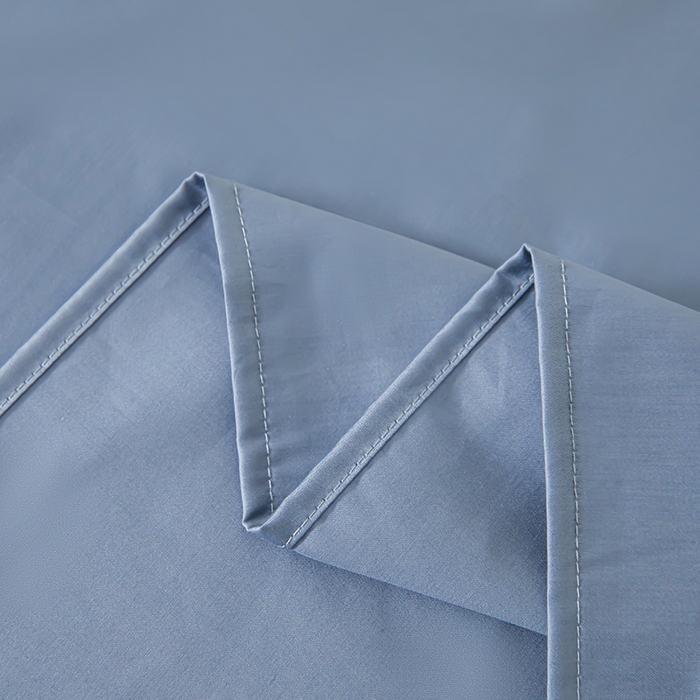 91家纺网 家纺一手货源 找家纺 佑金甜 2026新款A类60支新疆长绒棉纯棉床单系列单品床单床单单件 宝石蓝