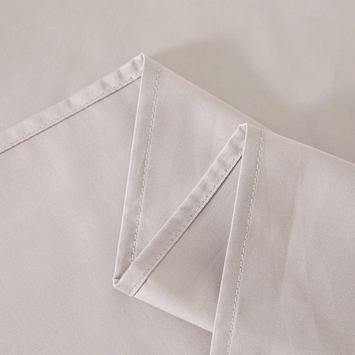 91家纺网 家纺一手货源 找家纺 佑金甜 2026新款A类60支新疆长绒棉纯棉床单系列单品床单床单单件 极致灰