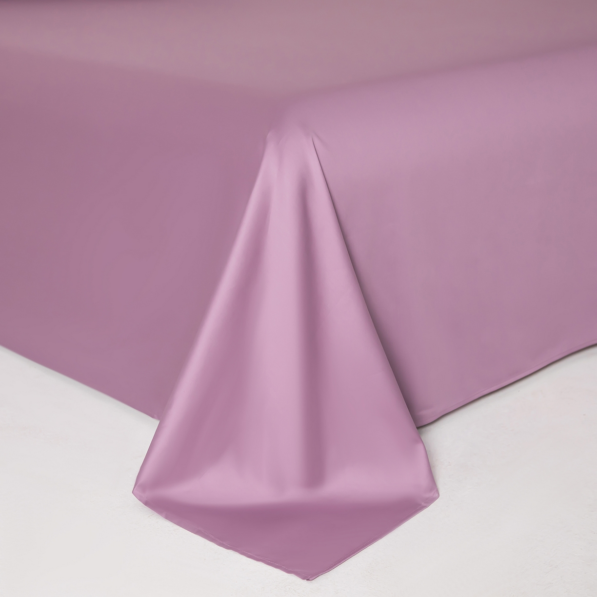 91家纺网 家纺一手货源 找家纺 佑金甜 2026新款A类60支新疆长绒棉纯棉床单系列单品床单床单单件 紫瑞