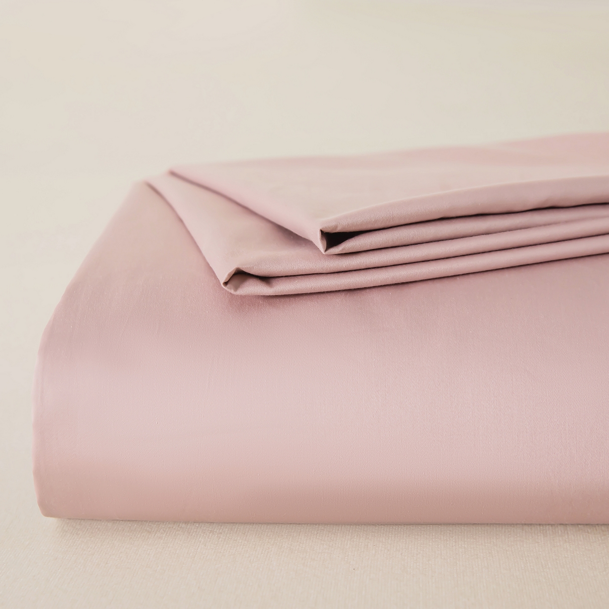 91家纺网 家纺一手货源 找家纺 佑金甜 2026新款A类60支新疆长绒棉纯棉床单系列单品床单床单单件 杏花粉