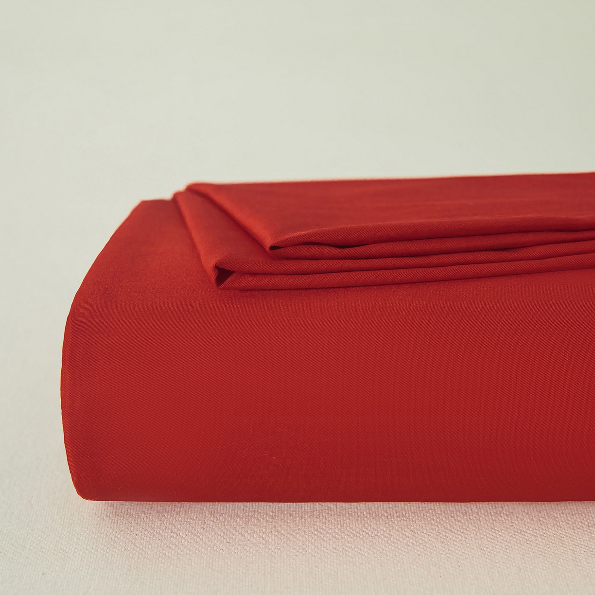 91家纺网 家纺一手货源 找家纺 佑金甜 2026新款A类60支新疆长绒棉纯棉床单系列单品床单床单单件 朱砂红