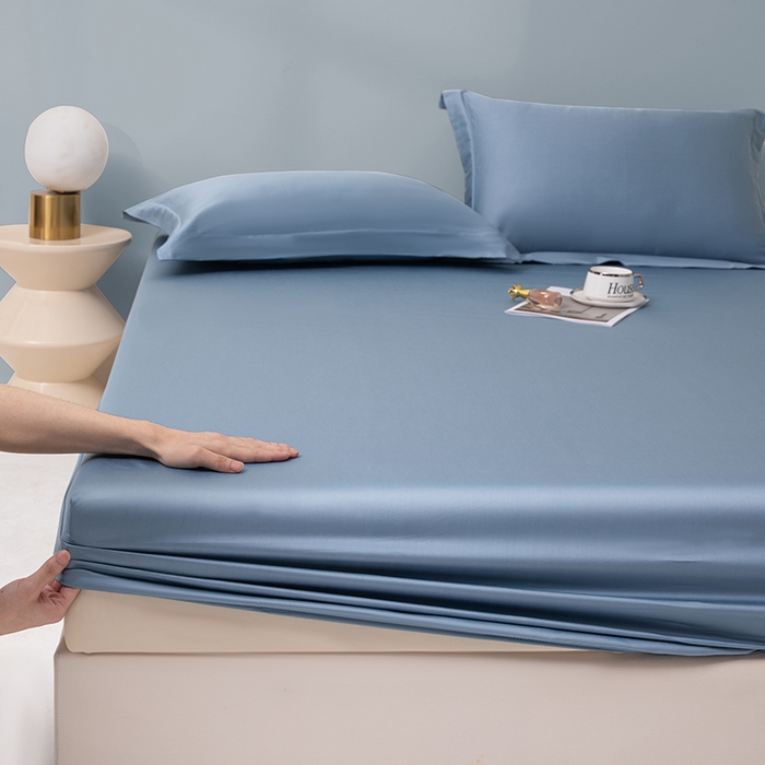 91家纺网 家纺一手货源 找家纺 （总）佑金甜 2026新款A类60支新疆长绒棉纯棉床笠系列单品床笠床笠单件