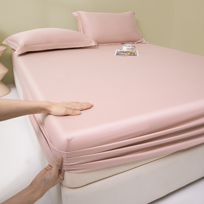 91家纺网 家纺一手货源 找家纺 （总）佑金甜 2026新款A类60支新疆长绒棉纯棉床笠系列单品床笠床笠单件