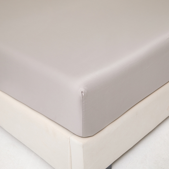 91家纺网 家纺一手货源 找家纺 佑金甜 2026新款A类60支新疆长绒棉纯棉床笠系列单品床笠床笠单件 极致灰