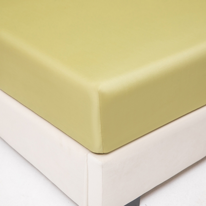 91家纺网 家纺一手货源 找家纺 佑金甜 2026新款A类60支新疆长绒棉纯棉床笠系列单品床笠床笠单件 拿坡里黄