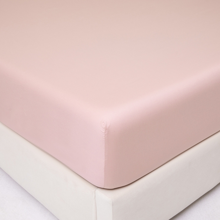 91家纺网 家纺一手货源 找家纺 佑金甜 2026新款A类60支新疆长绒棉纯棉床笠系列单品床笠床笠单件 杏花粉