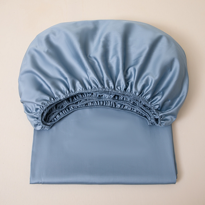 91家纺网 家纺一手货源 找家纺 佑金甜 2026新款A类60支新疆长绒棉纯棉床笠系列单品床笠床笠单件 宝石蓝