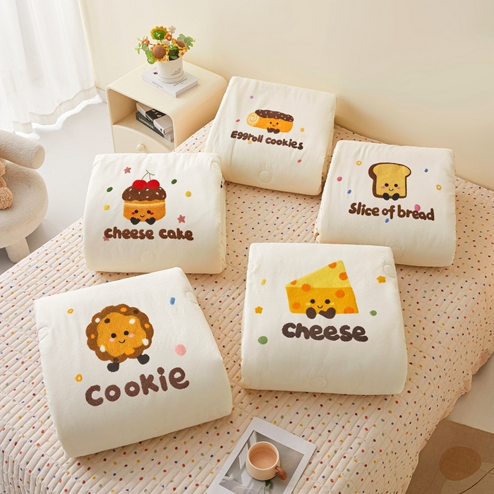 91家纺网 家纺一手货源 找家纺 （总）麦空家居 2026新款木棉皱纱春夏被床盖四件套jelly cheese系列