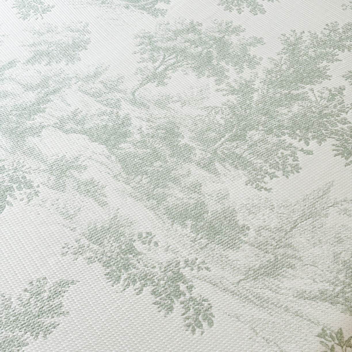 91家纺网 家纺一手货源 找家纺 金艾草 2026新款PE双面提花床裙凉席三件套 清新-绿色