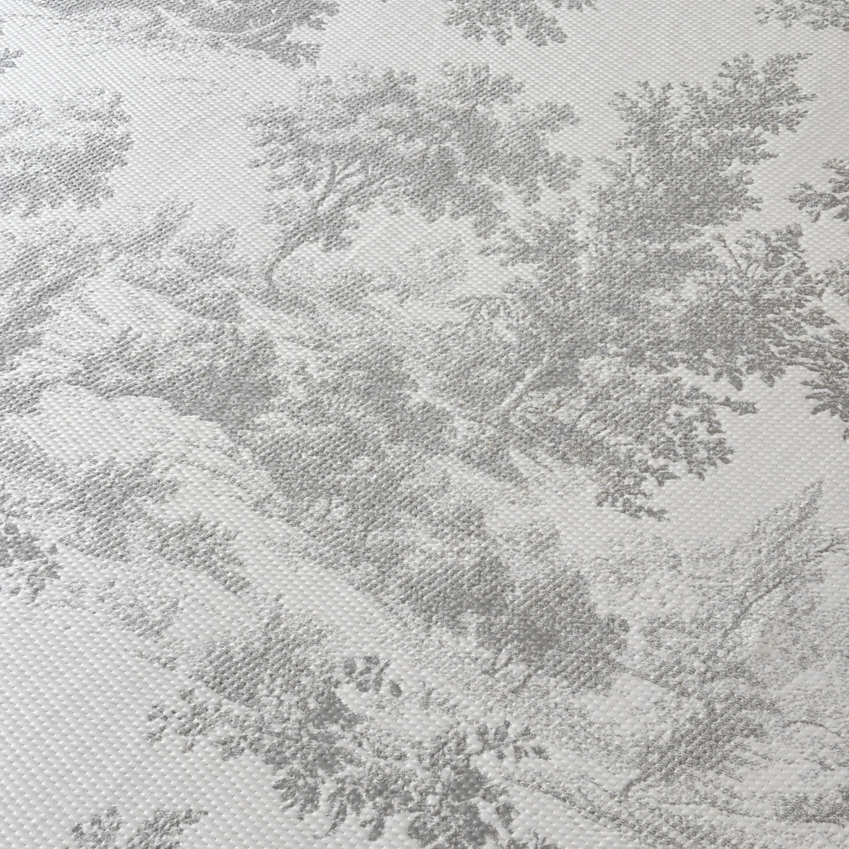 91家纺网 家纺一手货源 找家纺 金艾草 2026新款PE双面提花床裙凉席三件套 清新-灰色