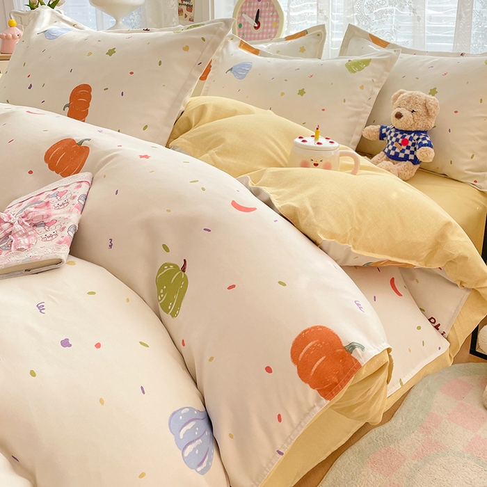 91家纺网 家纺一手货源 找家纺 （总）世爵 2026春夏新款亲肤磨毛印花四件套