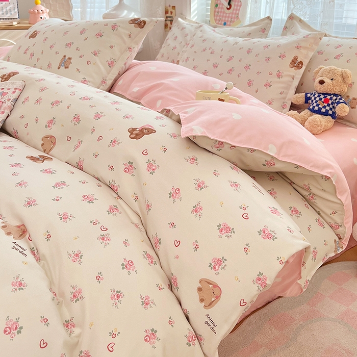 91家纺网 家纺一手货源 找家纺 （总）世爵 2026春夏新款亲肤磨毛印花四件套