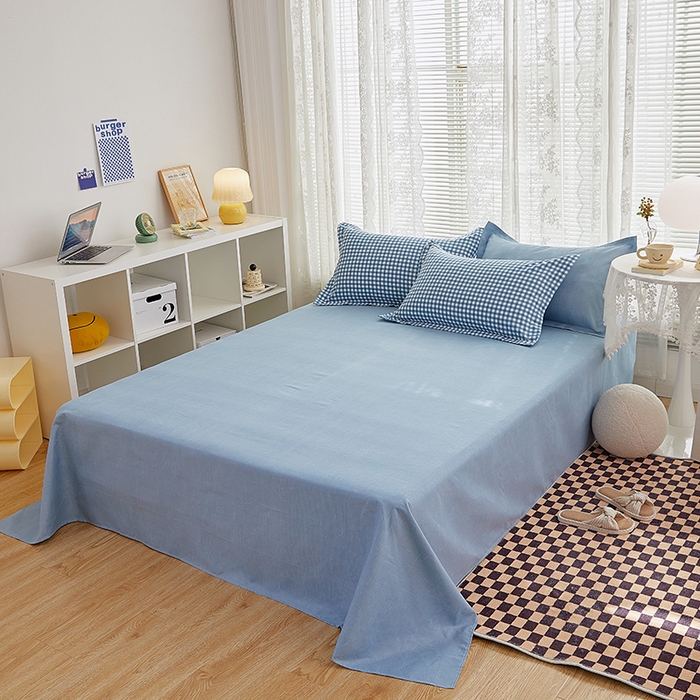 91家纺网 家纺一手货源 找家纺 世爵 2026春夏新款亲肤磨毛印花四件套 优格兰