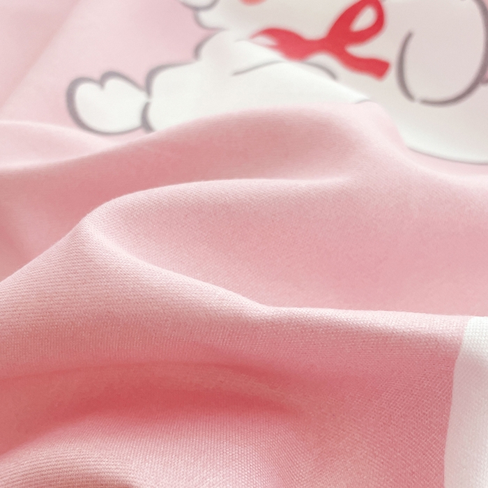 91家纺网 家纺一手货源 找家纺 世爵 2026春夏新款亲肤磨毛印花四件套 温暖萌宝