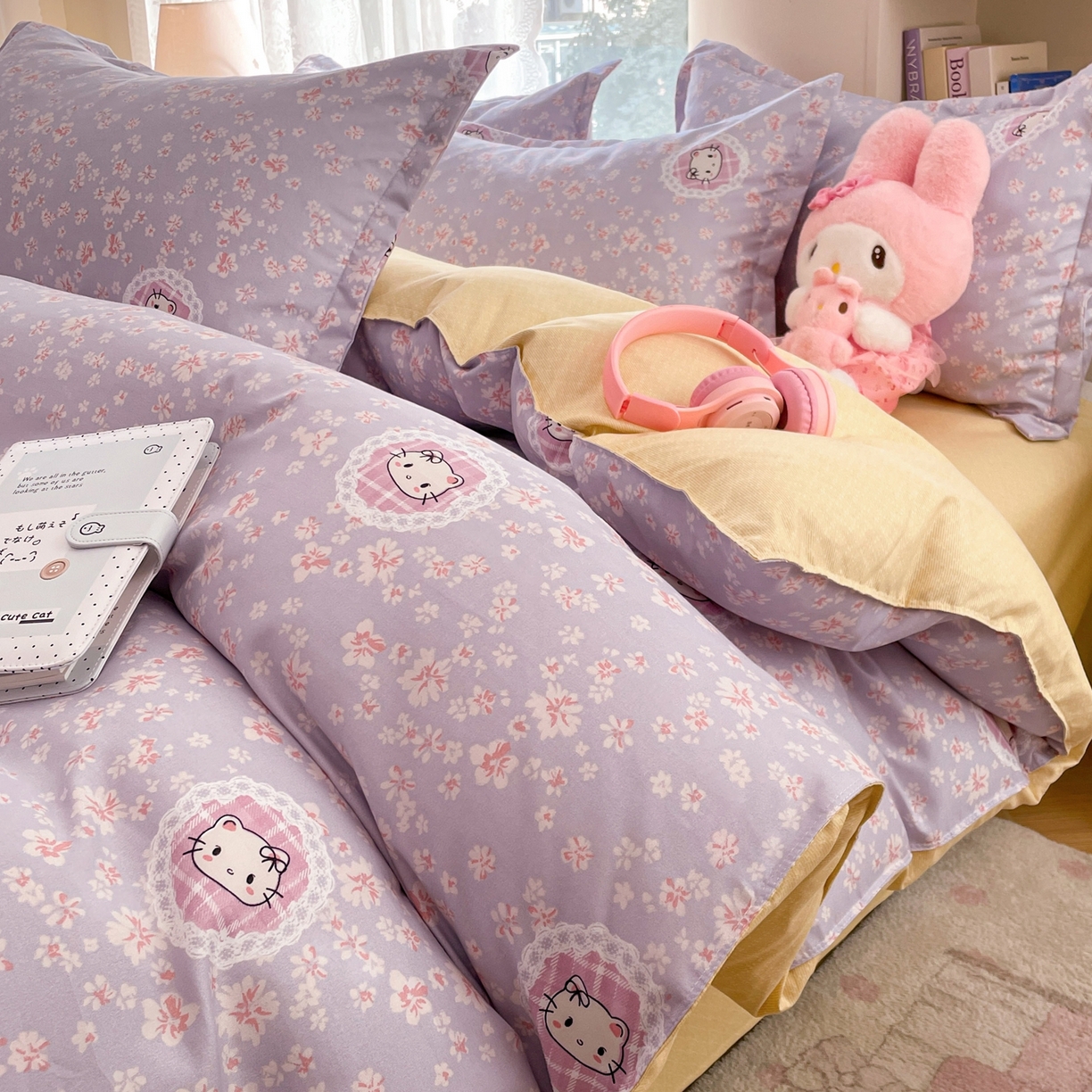 91家纺网 家纺一手货源 找家纺 （总）世爵 2026春夏新款亲肤磨毛印花四件套