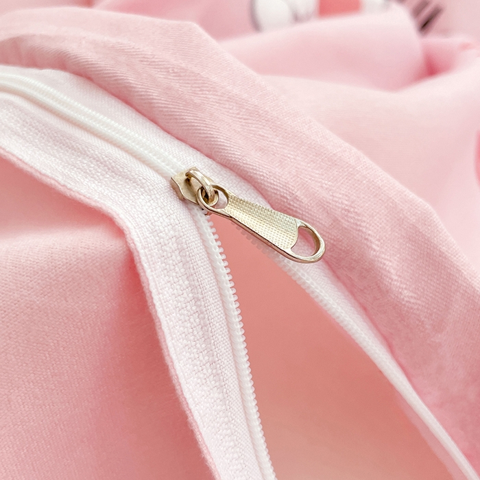 91家纺网 家纺一手货源 找家纺 世爵 2026春夏新款亲肤磨毛印花四件套 温暖萌宝