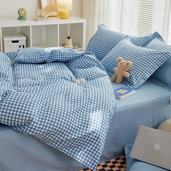 91家纺网 家纺一手货源 找家纺 世爵 2026春夏新款亲肤磨毛印花四件套 优格兰