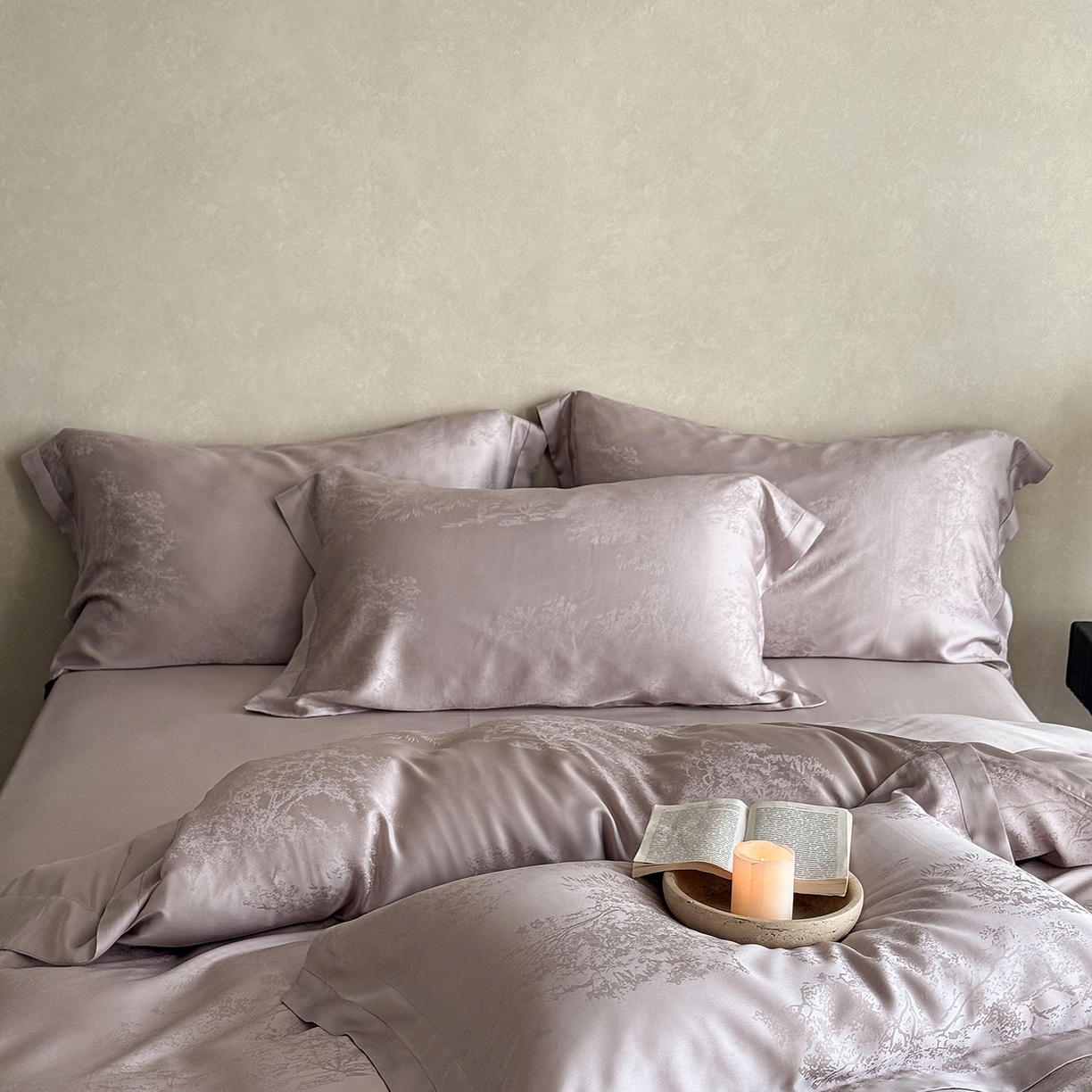 91家纺网 家纺一手货源 找家纺 （总）花时间 2026新款60s兰精天丝四件套-赫本天丝款 （会员减10 参与日常超级立减9折后不低于368/388）