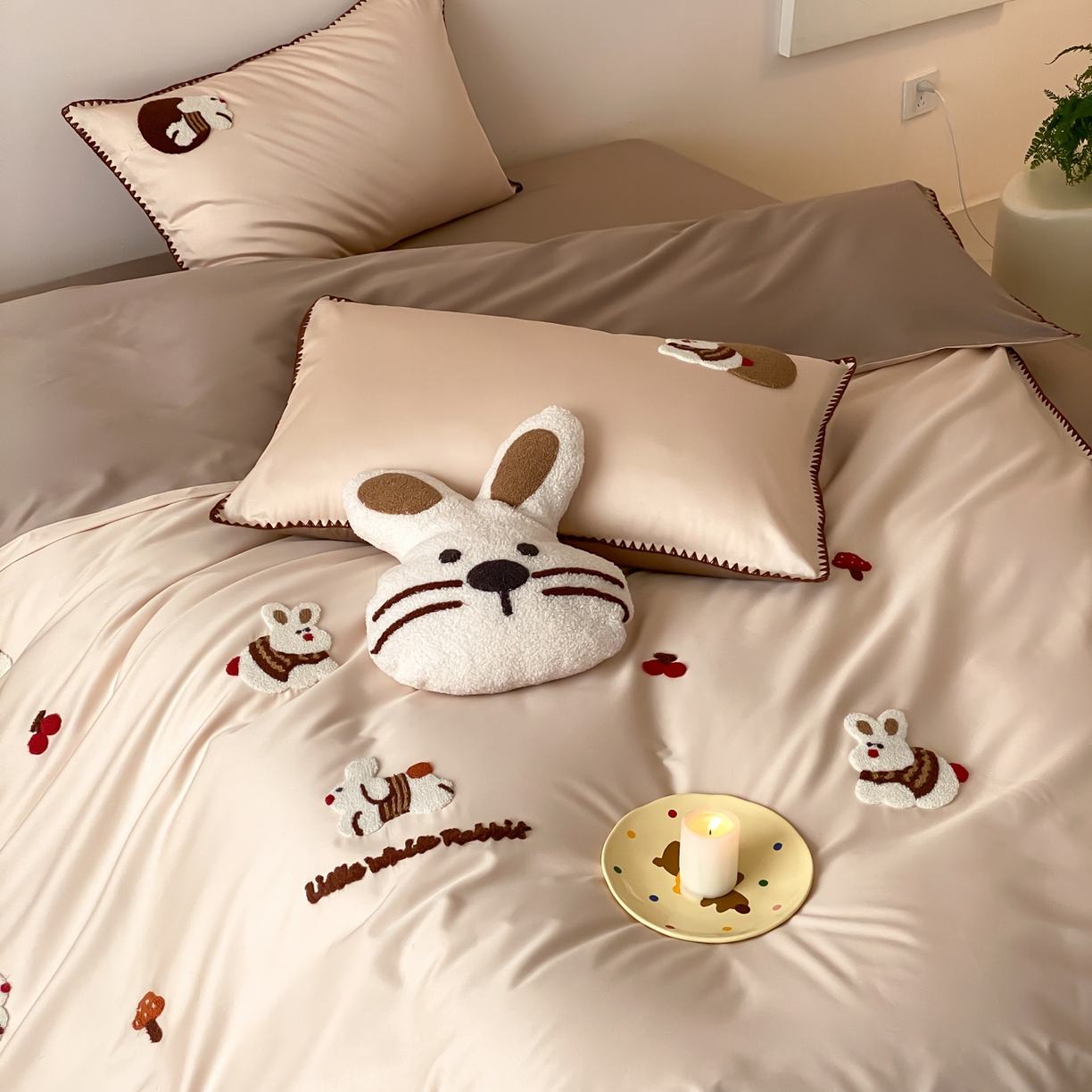 91家纺网 家纺一手货源 找家纺 （总）FORTWO家纺原创设计（FOR TWO家纺） 2026新款50长绒棉纯棉双针毛巾绣四件套【（券前）基础价不低于小号268元，中号348元，大号388元 床笠加10元】