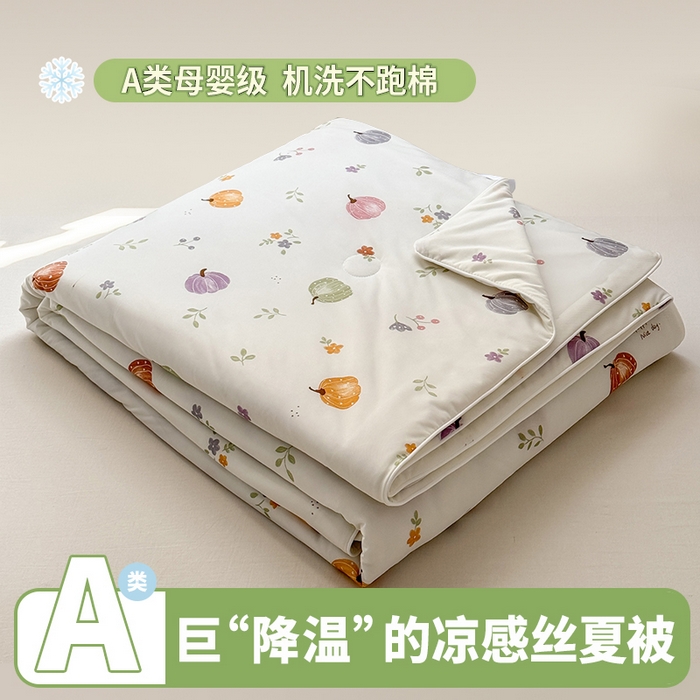 91家纺网 家纺一手货源 找家纺 （总）雯雨家纺 2026新款A类凉感丝夏被夏凉被空调被