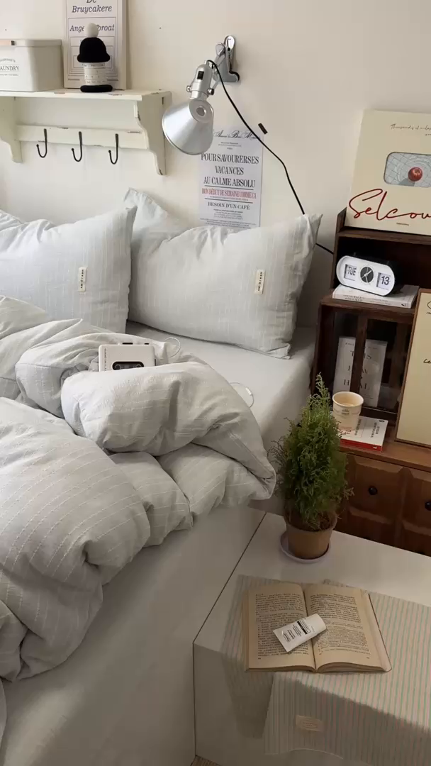 91家纺网 家纺一手货源 找家纺 （总）艾特你 2026新款亚麻风纯色无印四件套