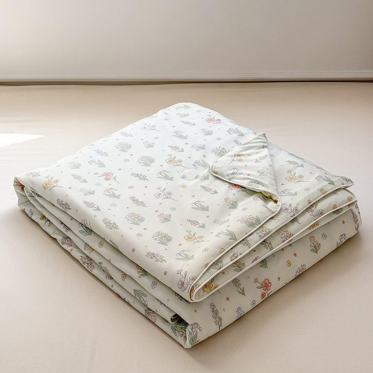 91家纺网 家纺一手货源 找家纺 雯雨家纺 2026新款A类凉感丝夏被夏凉被空调被 春絮