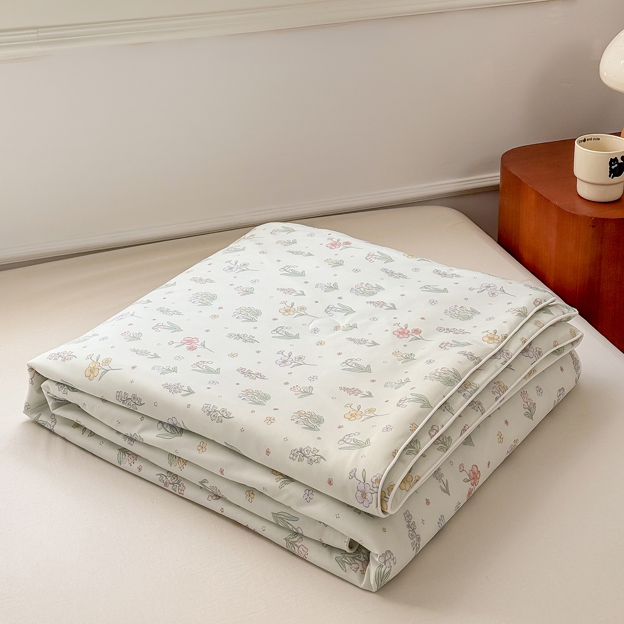 91家纺网 家纺一手货源 找家纺 雯雨家纺 2026新款A类凉感丝夏被夏凉被空调被 春絮