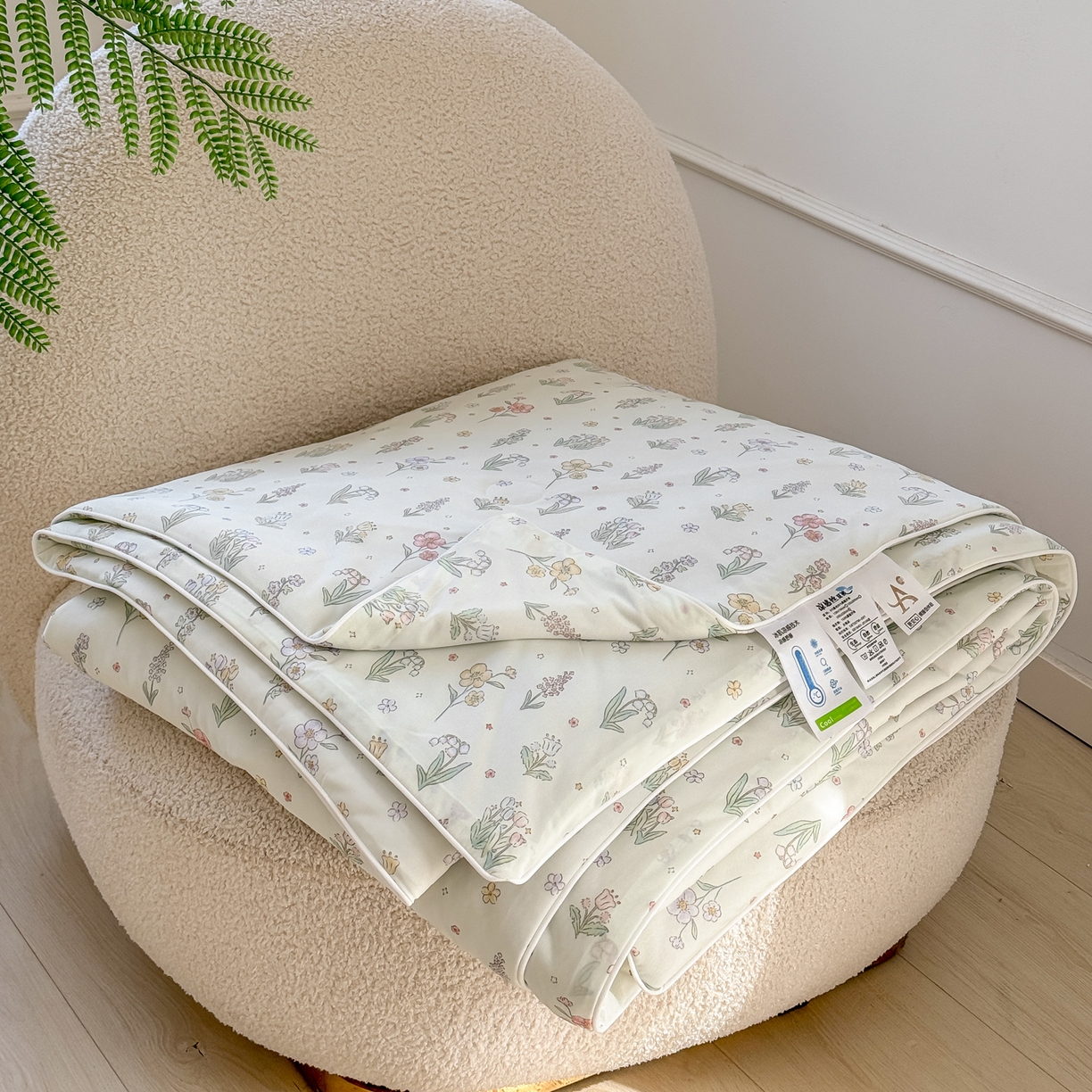 91家纺网 家纺一手货源 找家纺 雯雨家纺 2026新款A类凉感丝夏被夏凉被空调被 春絮