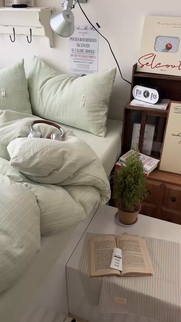 91家纺网 家纺一手货源 找家纺 （总）艾特你 2026新款亚麻风纯色无印四件套