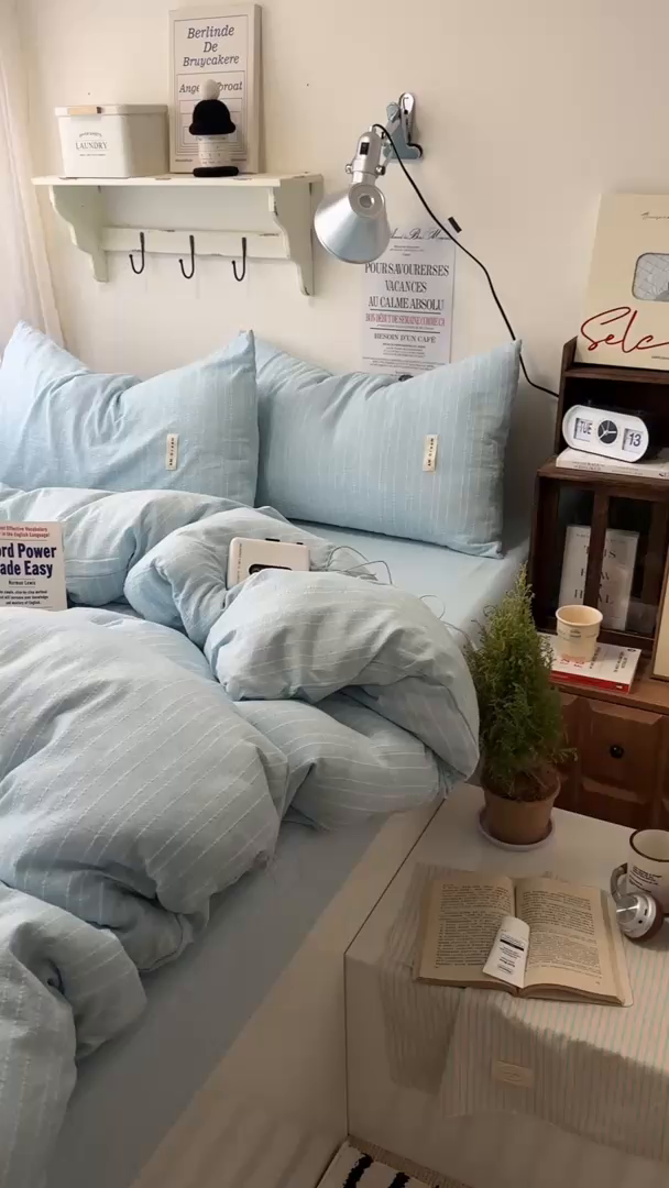 91家纺网 家纺一手货源 找家纺 （总）艾特你 2026新款亚麻风纯色无印四件套