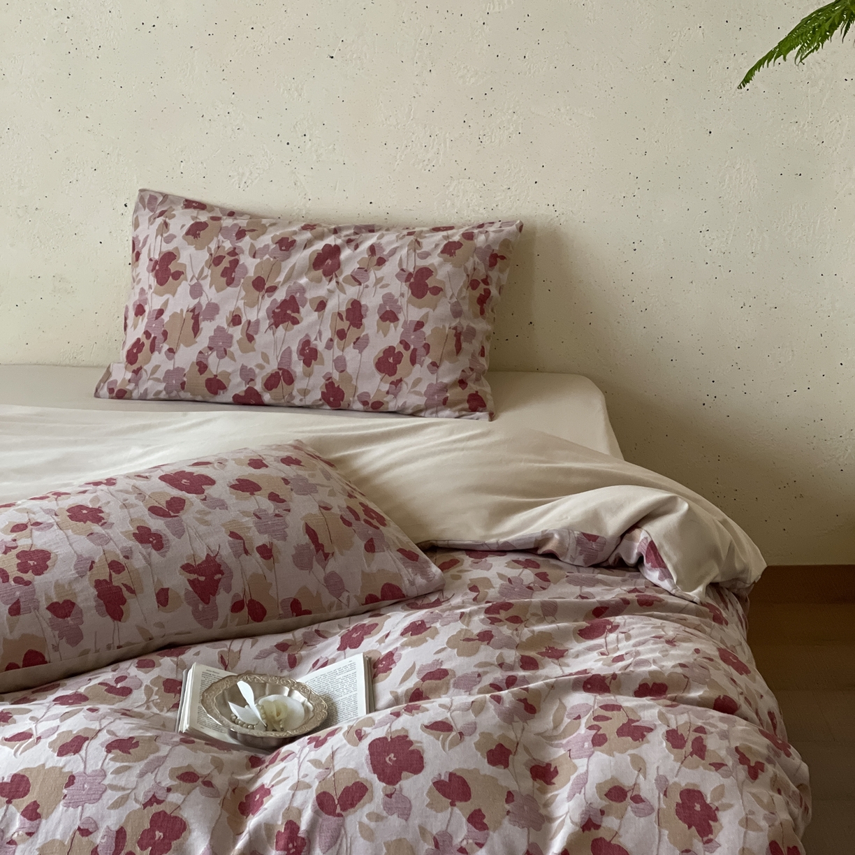 91家纺网 家纺一手货源 找家纺 （总）云上 2026春夏新款全棉纯棉色织大提花四件套-邂逅（控价说明：活动后/券后售价不低于338，（建议参考定价408起）