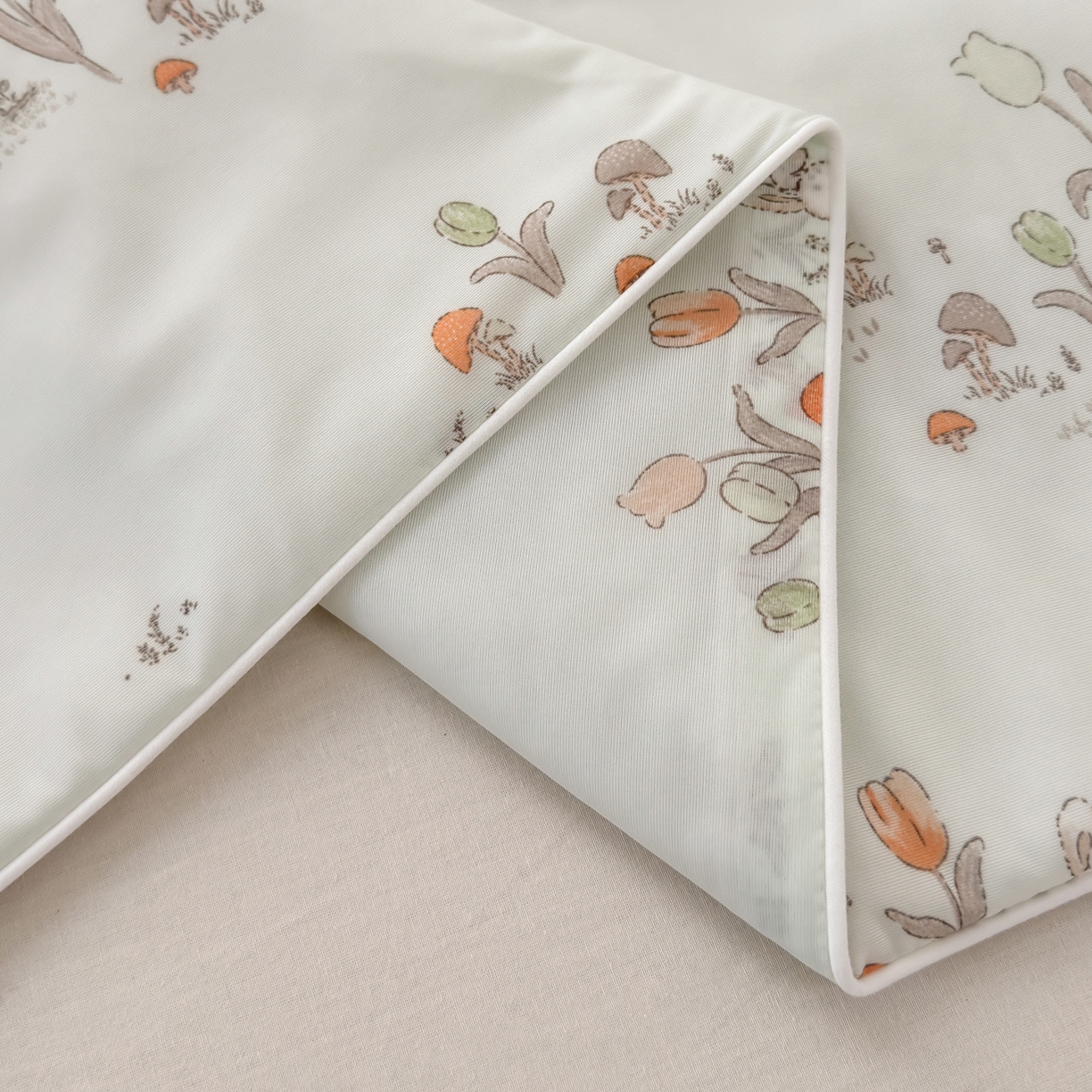 91家纺网 家纺一手货源 找家纺 雯雨家纺 2026新款A类凉感丝夏被夏凉被空调被 小兔拾花