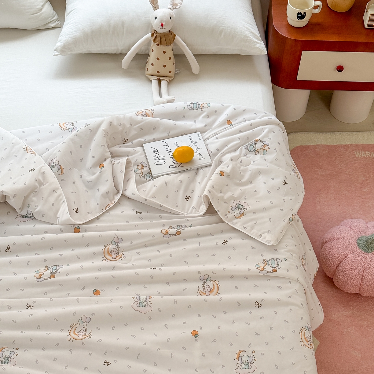 91家纺网 家纺一手货源 找家纺 雯雨家纺 2026新款A类凉感丝夏被夏凉被空调被 星月枕梦