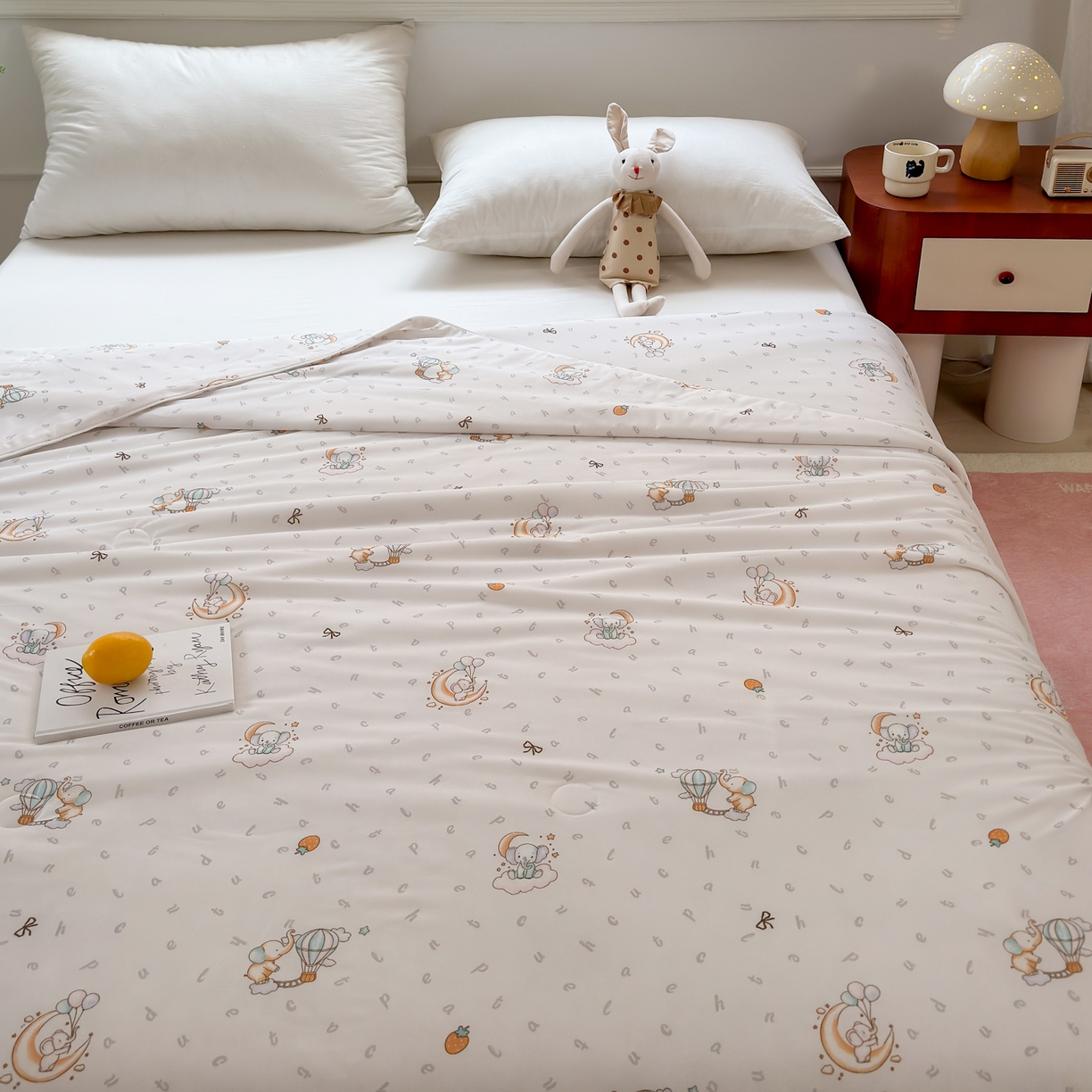 91家纺网 家纺一手货源 找家纺 雯雨家纺 2026新款A类凉感丝夏被夏凉被空调被 星月枕梦