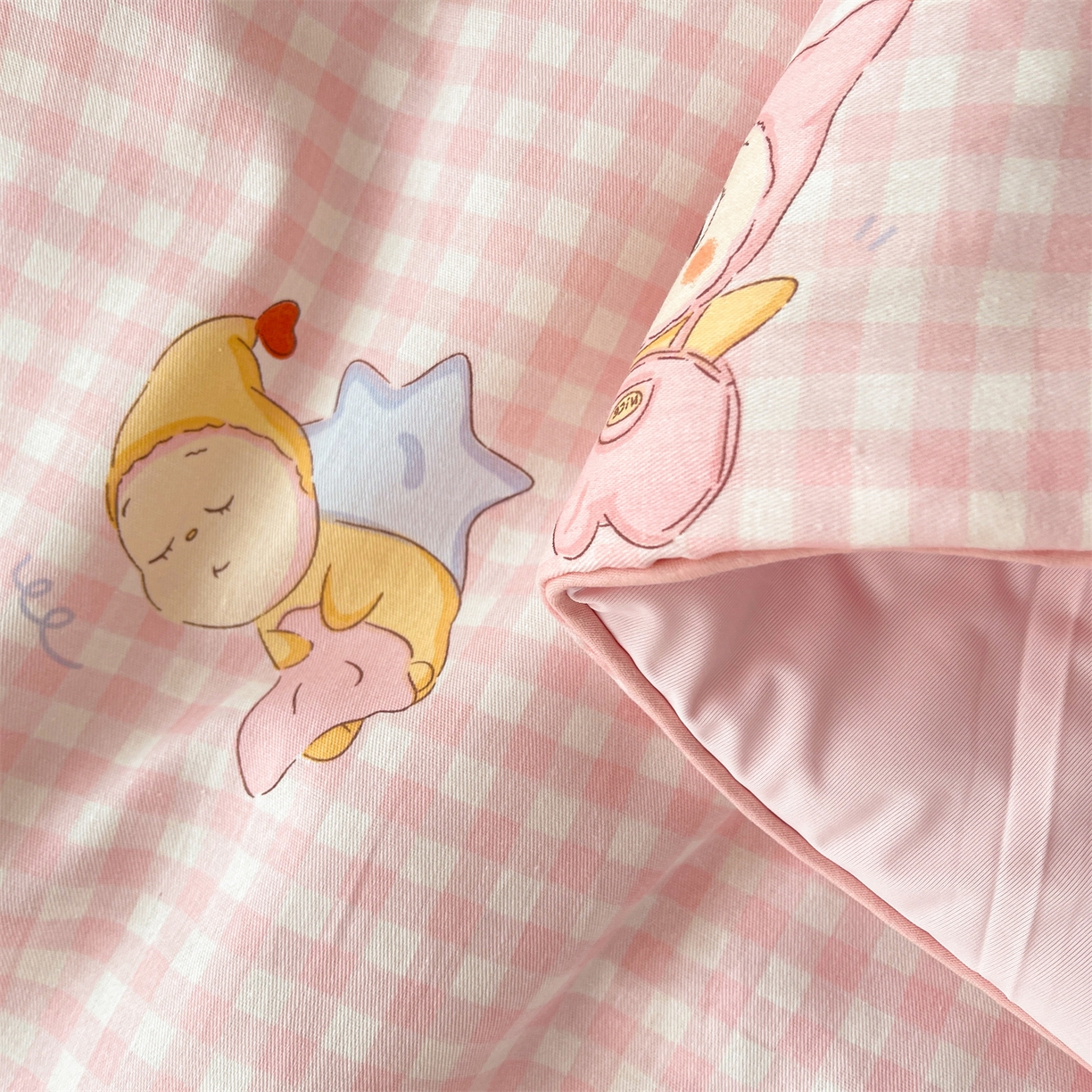 91家纺网 家纺一手货源 找家纺 （总）景眠 2026新款全棉凉感双面大豆被夏被夏凉被空调被-版二