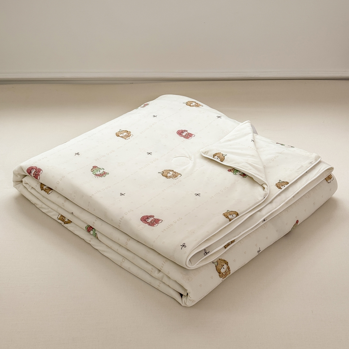 91家纺网 家纺一手货源 找家纺 雯雨家纺 2026新款A类凉感丝夏被夏凉被空调被 眼镜狗